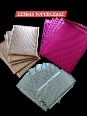 NWT - 15ct. Bubble Mailers Mix 8.5x12, 6.5x10 And 4x8      ✨️PRICE FIRM✨️